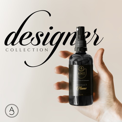 Need luxury labels designed for fragrance brand. Design by Uttam07