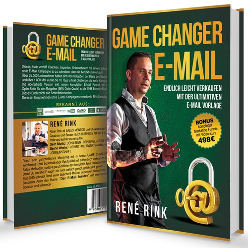 New E-Mail Marketing Best-Seller Books news #1 Cover Design by Lizaa