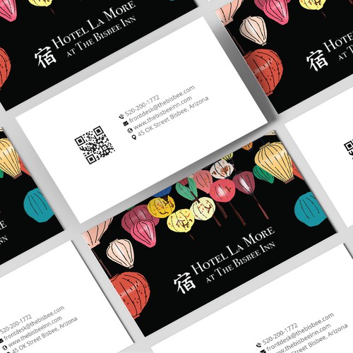 Business Card for Boutique Hotel Diseño de Birendra Chandra Das