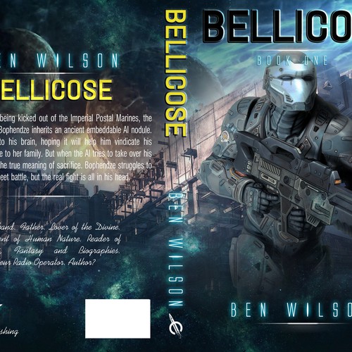 Sci-Fi Novel Cover Design, Start of Series. Design by Max63