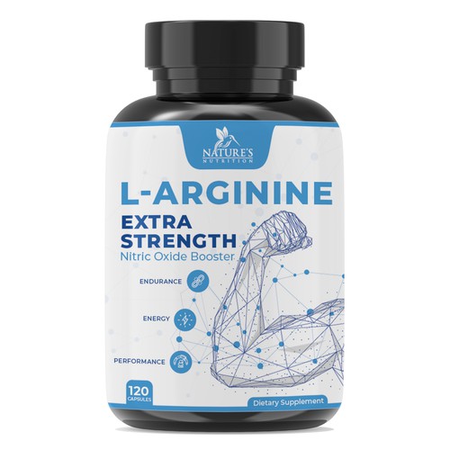 Powerful L-Arginine Capsules Design Needed for Nature's Nutrition Design von EsoWorld