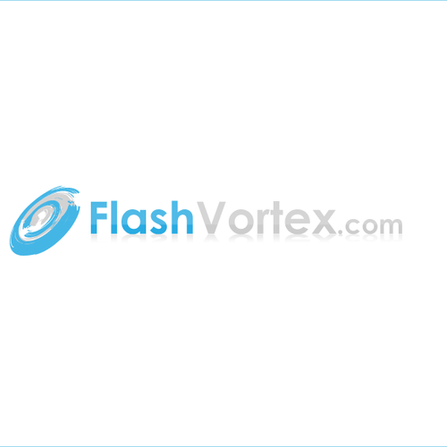 FlashVortex.com logo Design von John Yamat