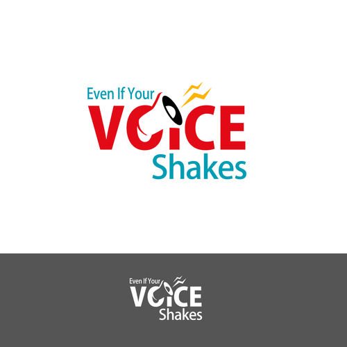 Fun Creative Logo for Empowering Mental Health Blog (speaking up, end silence, advocating 4 justice) Design by Smarttaste™ ♥