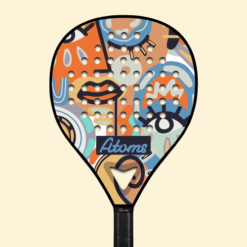 Padel Racket Design Competition. Design by remdoes