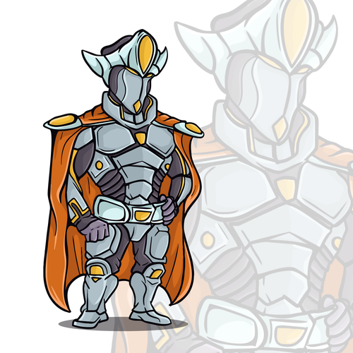 Design a commander character for our browser-based game Design by Runfitri