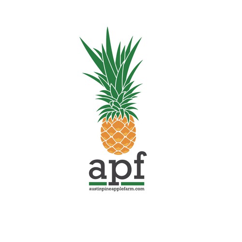 Pineapple LOGO! Pineapples + Austin, TX = Austin Pineapple Farm Logo