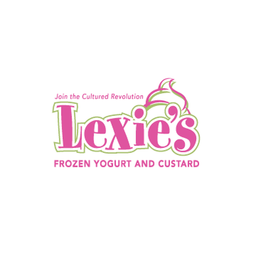 Lexie's™- Self Serve Frozen Yogurt and Custard  Ontwerp door gg31