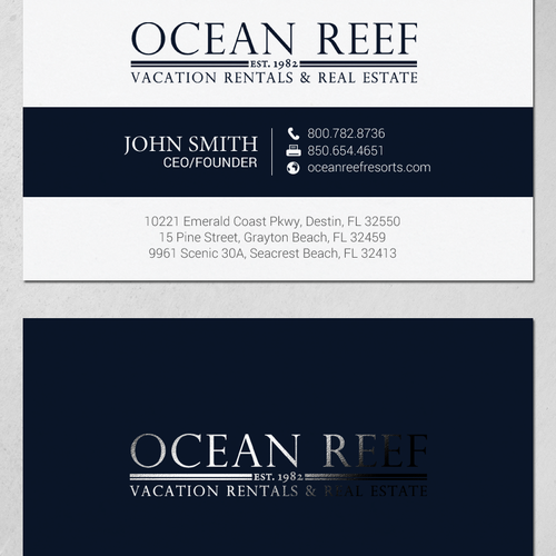 Design a fun, beach-inspired Business Card Design by chandrayaan.creative