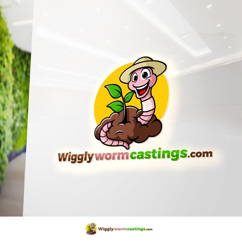 Design Logo design for worm farm por Basstome