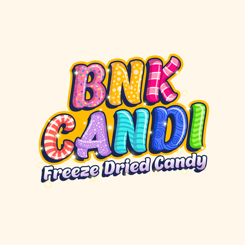 Design a colorful candy logo for our candy company Design by EsrasStudio