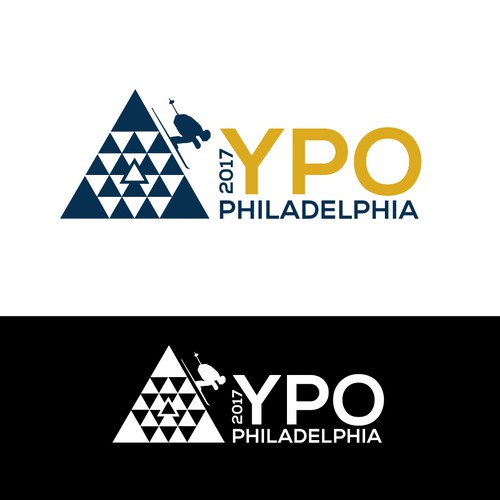 Design Ski Trip Logo for YPO Trip Design by Transformed Design Inc.