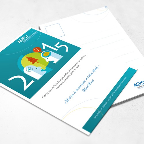 Proposta di design per un contest della categoria Cartolina, volantino o stampa realizzata da Kamel Nahdi