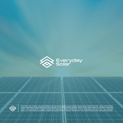 Everyday Solar Logo Design Design by ElVano_Eiji ✔