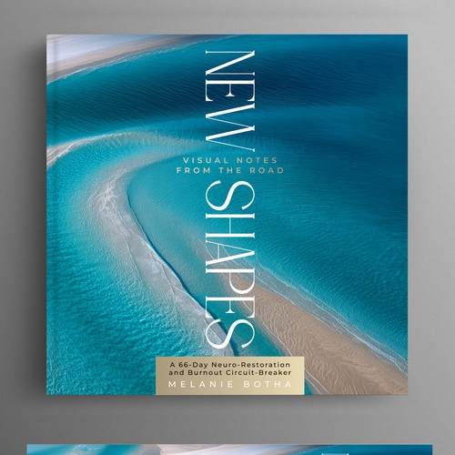 "Design a Coffee Table Book Cover for NEW SHAPES" winning Book cover