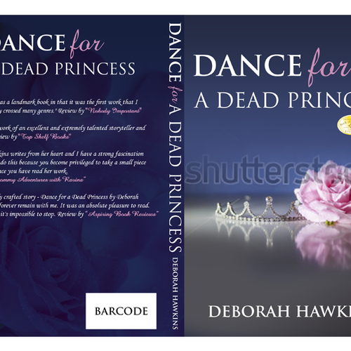 Create a Book Cover for Literary Fiction, Dance For A Dead Princess Design by Purushotham49