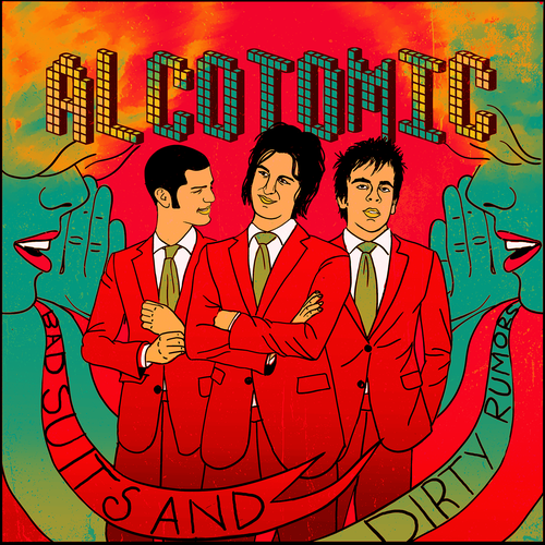 CD cover for a 90's underground power/pop band comeback! Design by Lee Chatte