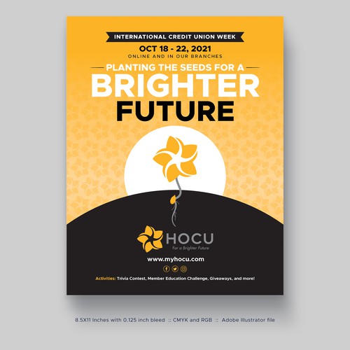 Design a Stunning Event Flyer for Credit Union Design by P I X 3 L