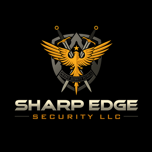 Create a military style unit logo for Sharp Edge Security, LLC Design by Vespertilio™