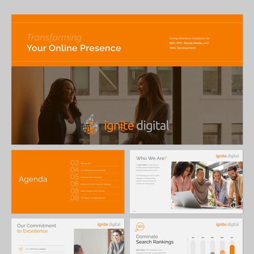 Branded Powerpoint/Slides Presentation Design by Yesim Tuzun