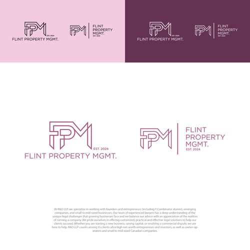 PROPERTY MANAGEMENT COMPANY LOGO Design by Flurio Design