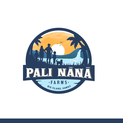 A Logo for a Sustainable Family Farm in Hawaii that Provides Agra-tours Design by >>Jelena<<