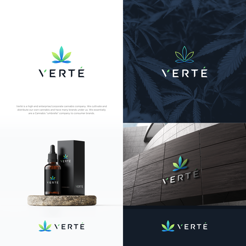 コンペ「Vertically Integrated National Cannabis Company Needs Logo」のデザイン by Nozedaさん 