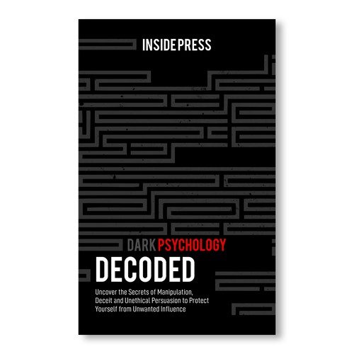 Intriguing Cover for Book on the "Mysteries of Dark Psychology" Design by Sancheeta007