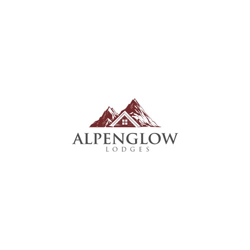 Alpine Wooden Ski lodge in nature needs attractive and inspiring logo, powder country Japan Design by Danan17