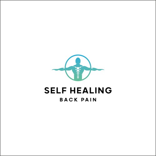 we need a logo for ou online course that coaches people with chronic back pain to heal themselves Design von AkungGraphic