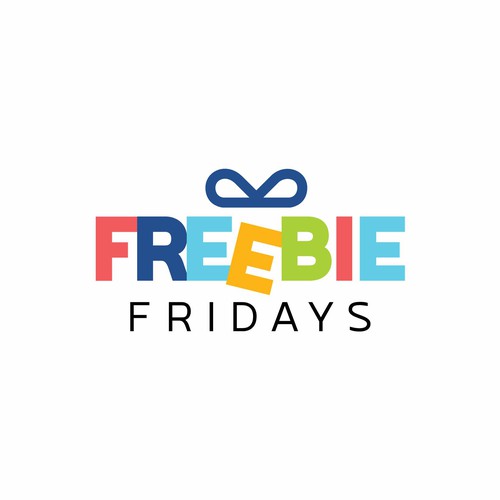 Freebie Fridays - Fun Modern Logo that grabs attention! :) Design by industrial brain ltd