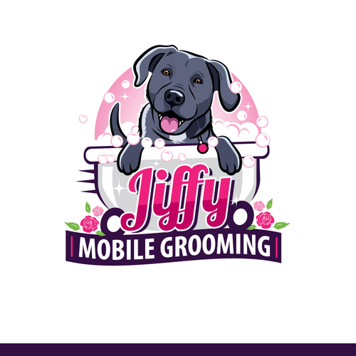 dog grooming logo creator