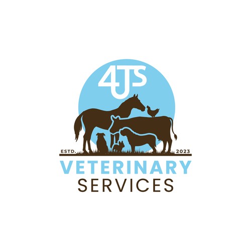 Designs Mixed animal veterinarian logo Logo design contest