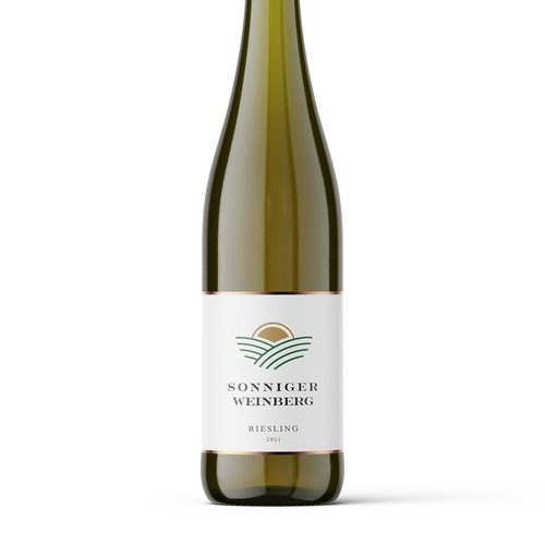 Timeless and elegant Wine bottle label for German White Wine Design by Shark1@