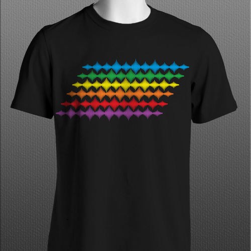 Line Graph T-Shirt-ontwerp door lelaart