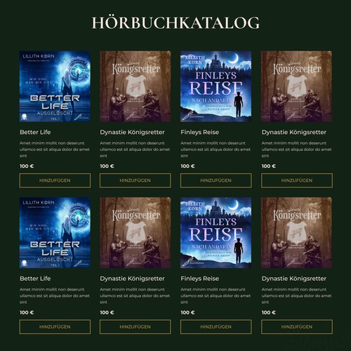 Web page design contest entry by Nastasya Alt