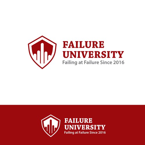 Edgy awesome logo for "Failure University" Diseño de Lead