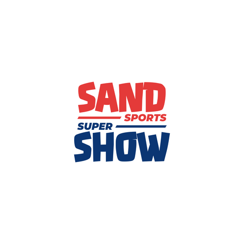 New Sand Sports Super Show Logo 2024 Design by rifzdesign