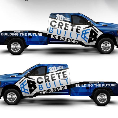 Truck and Trailer Wrap Design by ssrihayak