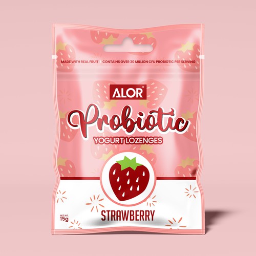 Probiotic Yogurt Lozenges Design by PCab Designs