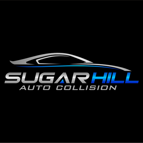 Create A Capturing Automotive Design For Sugar Hill Auto Collision Logo Design Contest 99designs