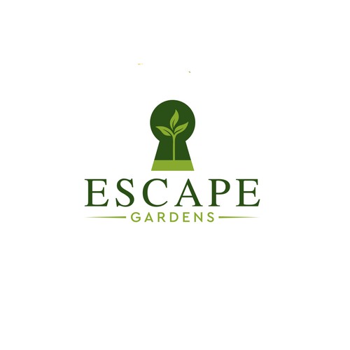 Design a simple, elegant, magical logo for a plant nursery. Diseño de 2MDesigns