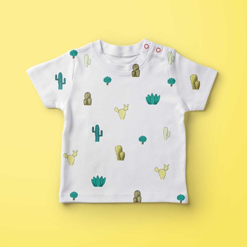Illustrations to print onto a baby clothing- onesie, nursing cover, headbands, leggings..etc Design by diMo