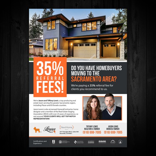 Create a captivating flyer for Real Estate Team Design by vsardju