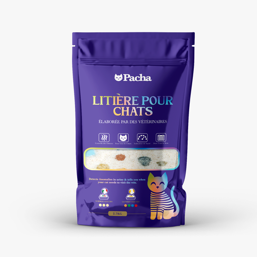 Cat Litter startup Minimalistic packaging - Contest Design by SONUPARMAR