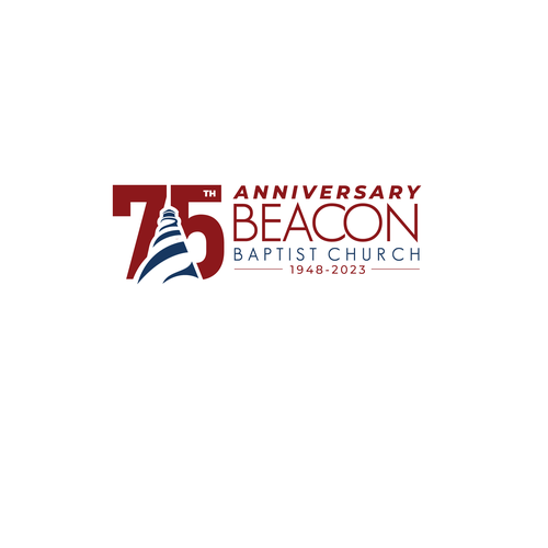 Beacon Baptist Church 75th anniversary logo Design by kafaH