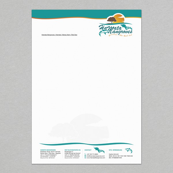 Letterhead design