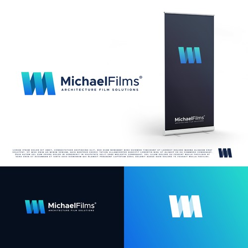 "Nuovo logo per Michael Films" winning Logo design