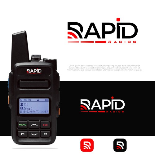 Masculine and Hip design for Walkie Talkie Brand Design by SetraDigital