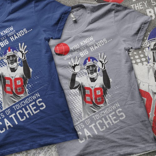 Ny giants hakeem nicks fan tshirt, T-shirt contest