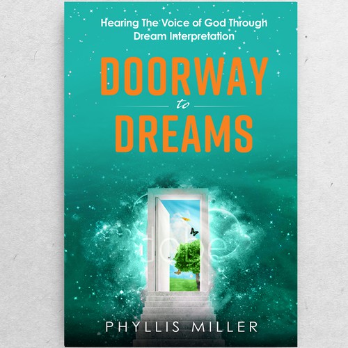 A powerful illustration to depict dreaming or symbolism for dreaming, maybe with a door Design by DejaVu